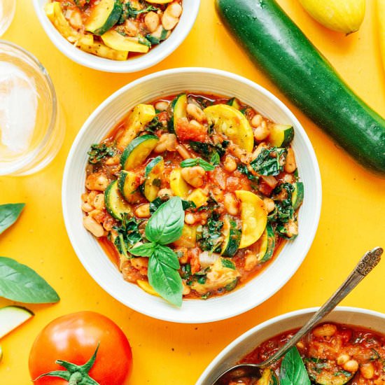 Vegan Zucchini Stew