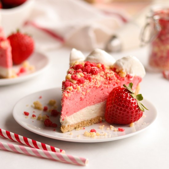 Strawberry Shortcake Pie