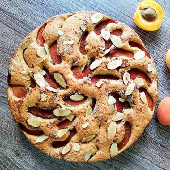 German Apricot Cake