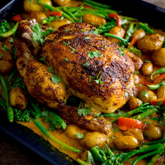 Curry Roast Chicken