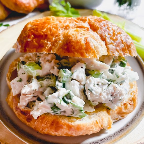 Classic Chicken Salad & Fresh Herbs