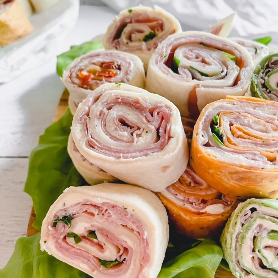 Pinwheel Sandwich Wraps – 2 ways!