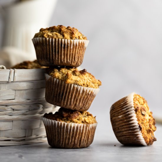 Banana Almond Flour Muffins