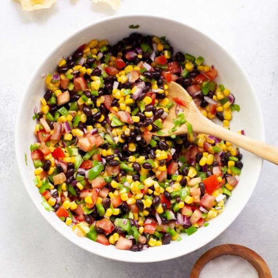 Black Bean And Corn Salsa