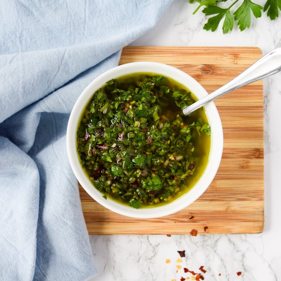 Cilantro Chimichurri Sauce