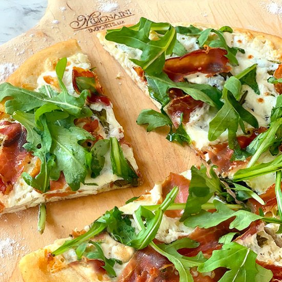 Rosemary and Prosciutto Pizza