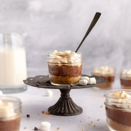 S’more Pudding Cups