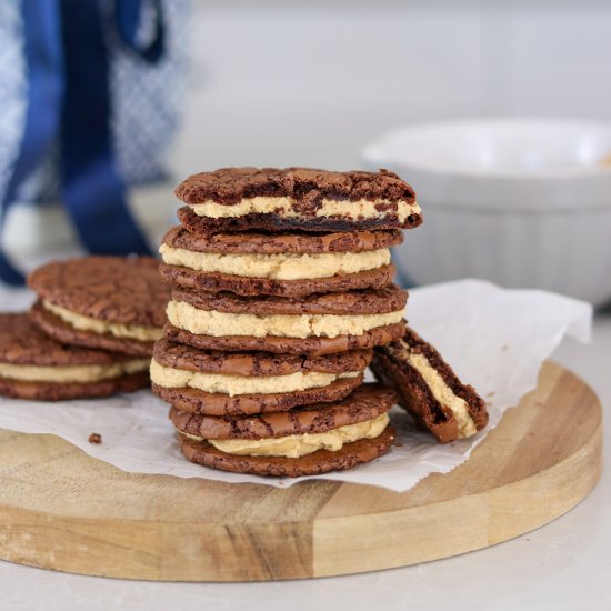 Peanut Butter Brownie Cookies