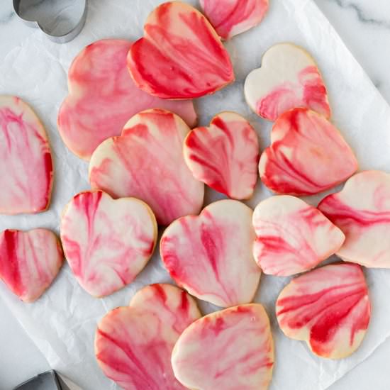 Marbled Sugar Cookies