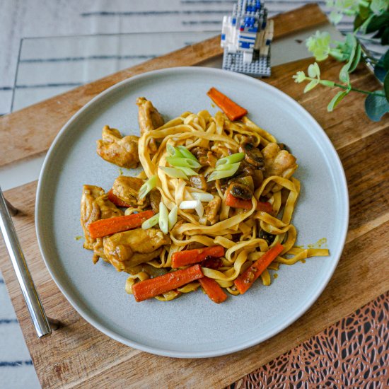 Chicken Curry Noodles