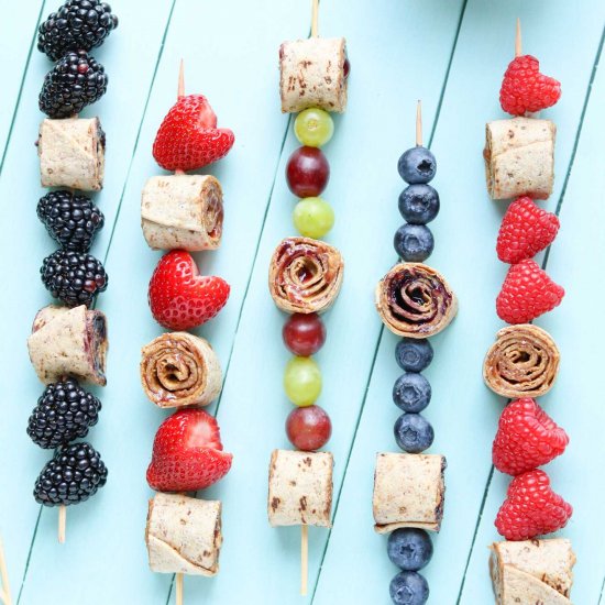 PB&J Pinwheel Sandwich Kabobs