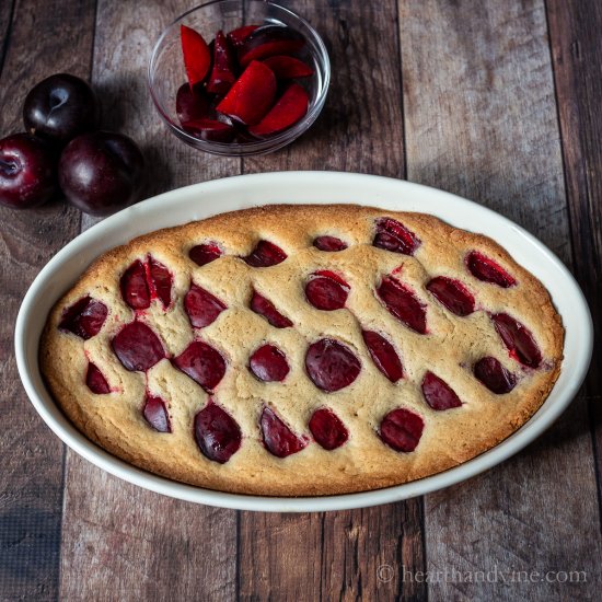 Homemade Plum Cake Recipe