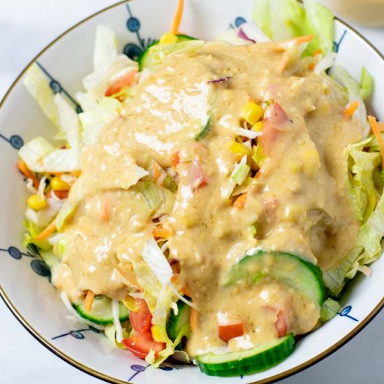 Roasted sesame dressing