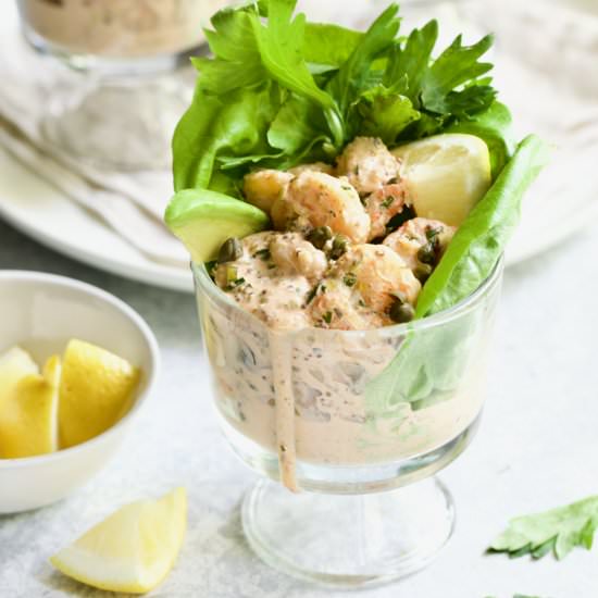 Sriracha Shrimp Remoulade Cocktail