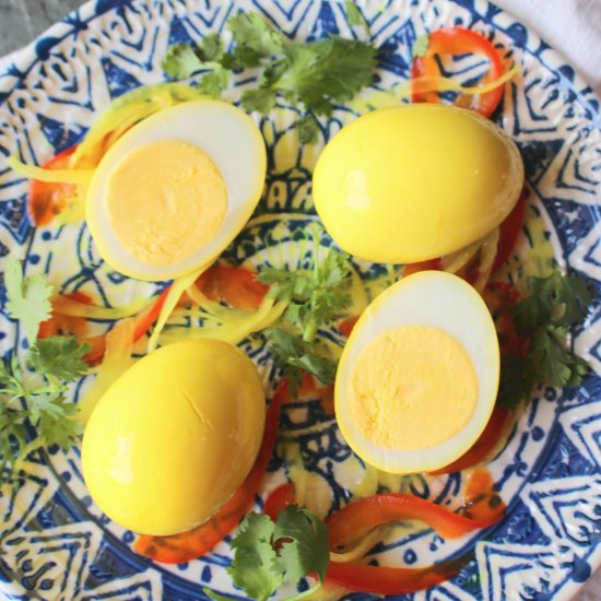 Amish Pickled  Mustard Eggs