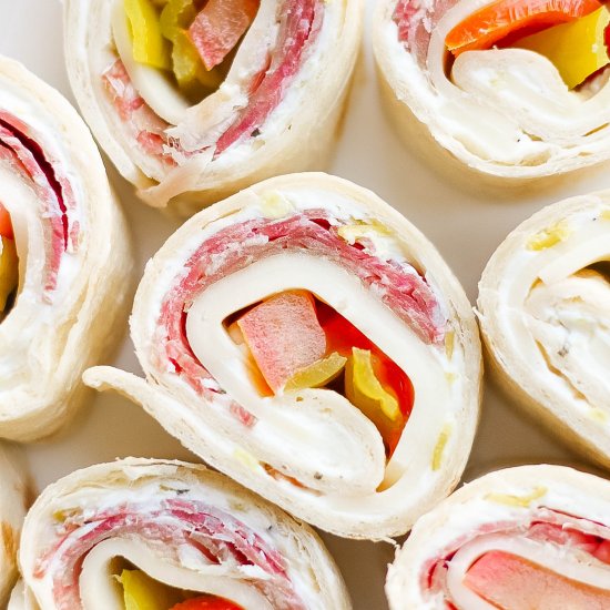 Italian Pinwheels (Quick and Easy)