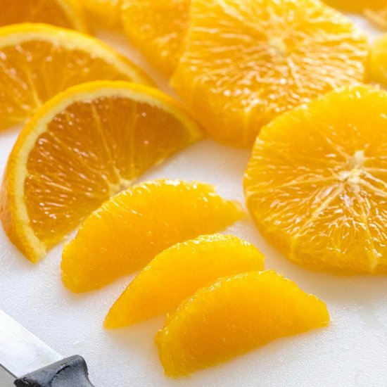 How to Cut an Orange