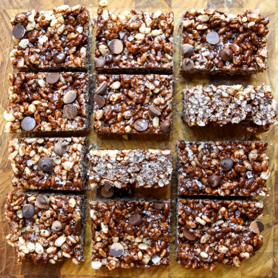 Chocolate Rice Krispie Treats