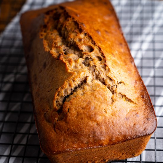 Crunchy Banana Bread