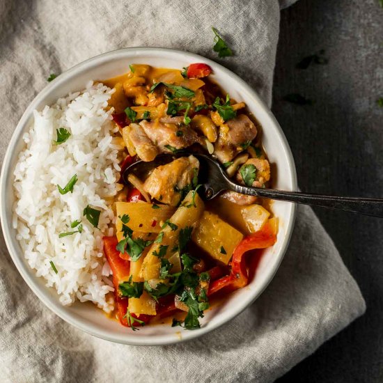 Pineapple Chicken Curry