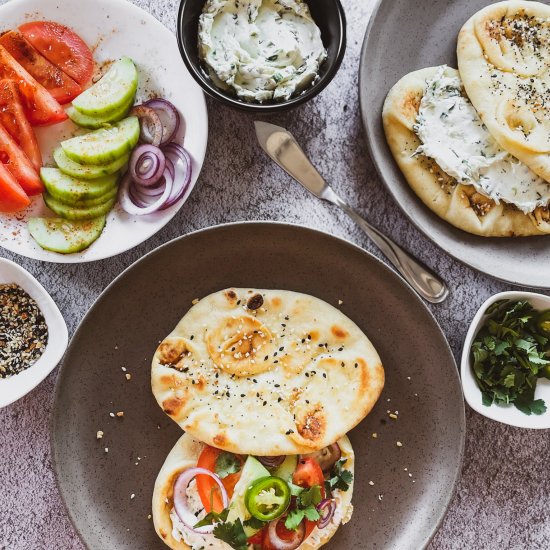 Everything Naan & Cilantro Spread