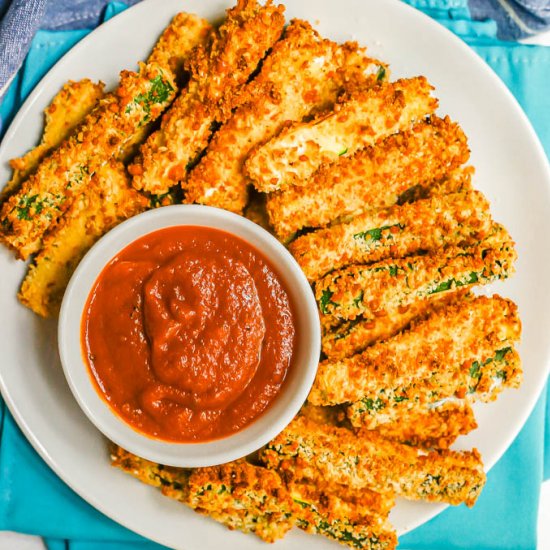 Air Fryer zucchini fries