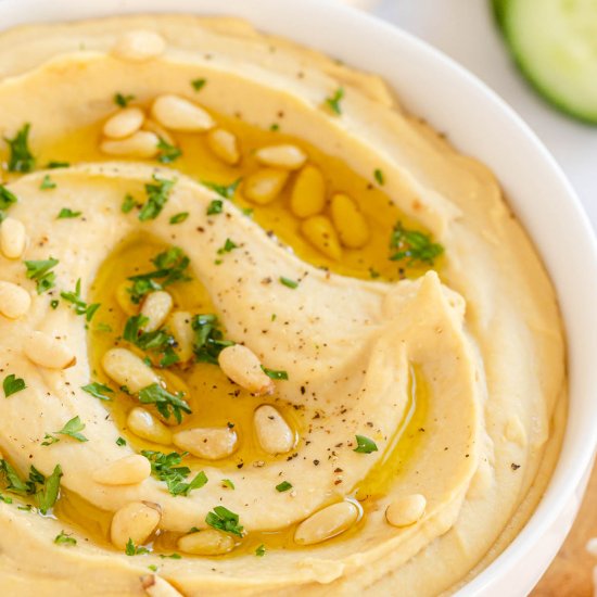 Roasted Garlic Hummus