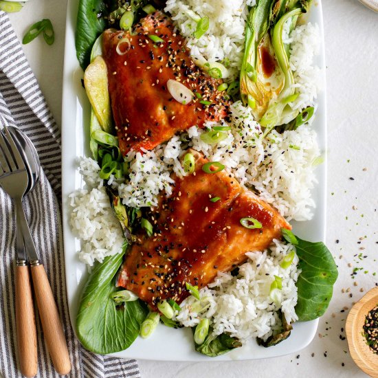 Sweet Miso Salmon