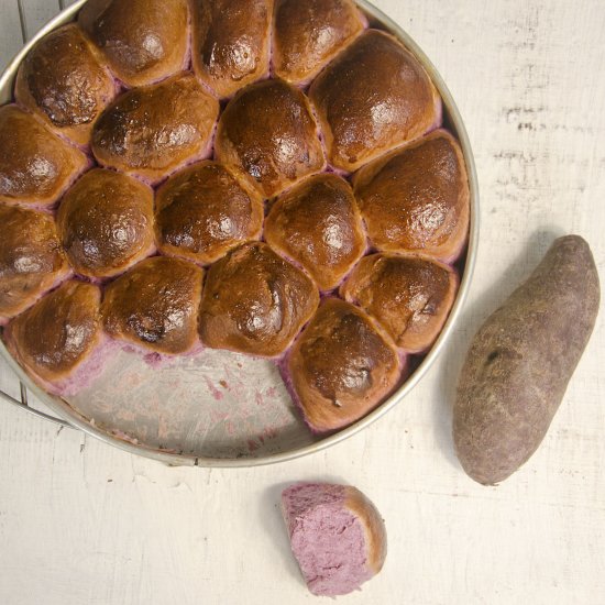 Purple Sweet Potato Buns