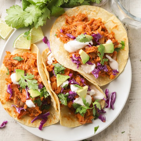 Spicy Jackfruit Tacos