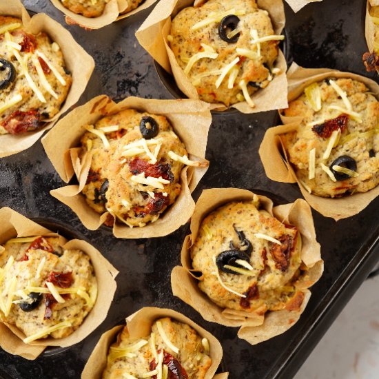 Healthy Savoury Muffins