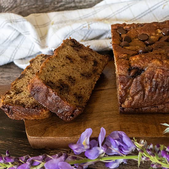 GF Coconut Flour Banana Bread