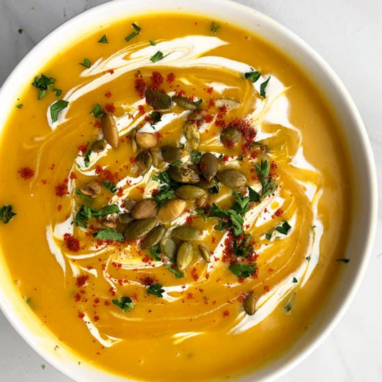 Instant Pot Pumpkin Soup