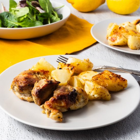 Greek Chicken with Potatoes