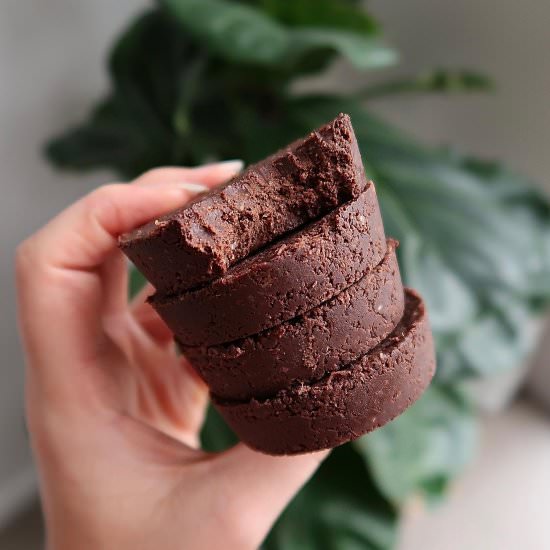 Raw Notella Brownies