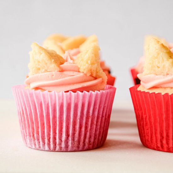 Butterfly Vegan Vanilla Cupcakes