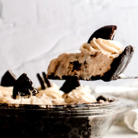 Vegan No-Bake Oreo Cream Pie