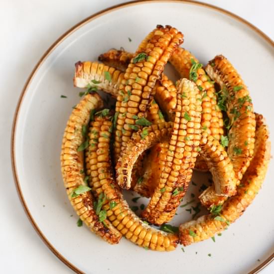 Sweetcorn Ribs with Miso Butter