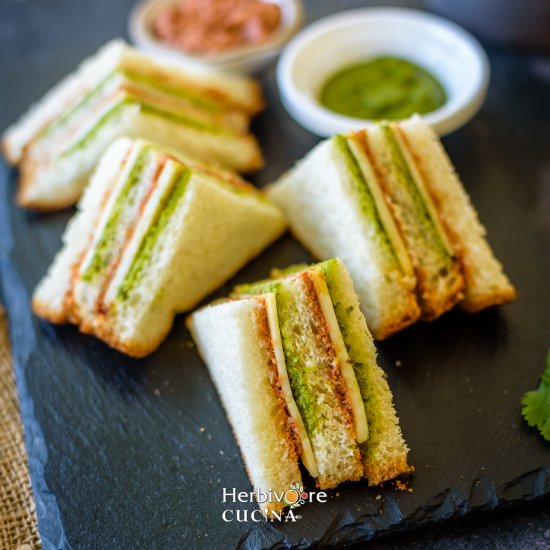 Tricolor Tea Sandwich