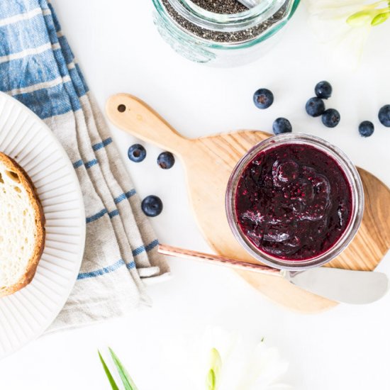 Blueberry Chia See Jam