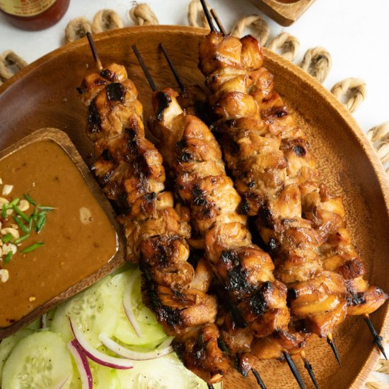 Indonesian Chicken Satay