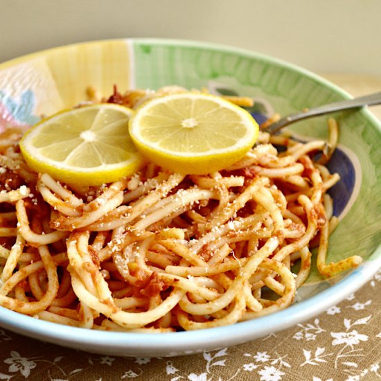 Summer Fresh Spaghetti