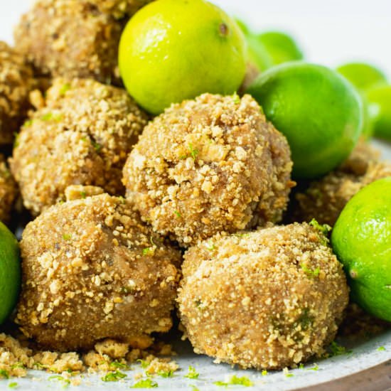 Key Lime Pie Protein Bites