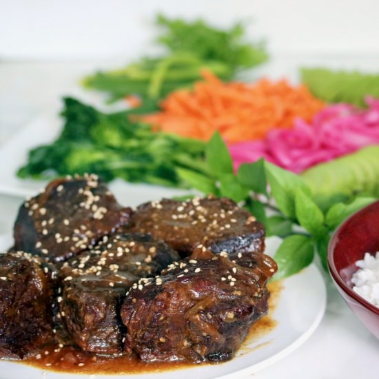 Kalbi Short Rib Bowls