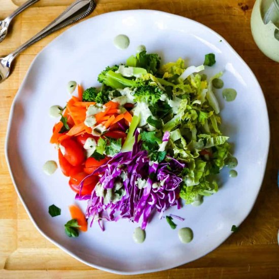 Satisfying Rainbow Salad