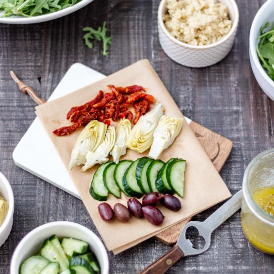 Mediterranean Quinoa Salad