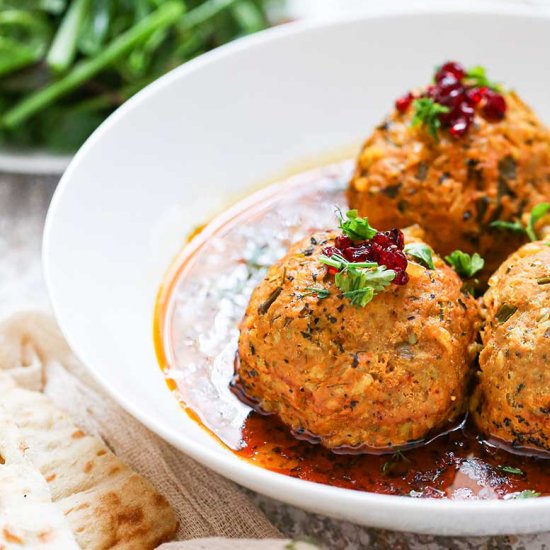 Persian Stuffed Meatballs