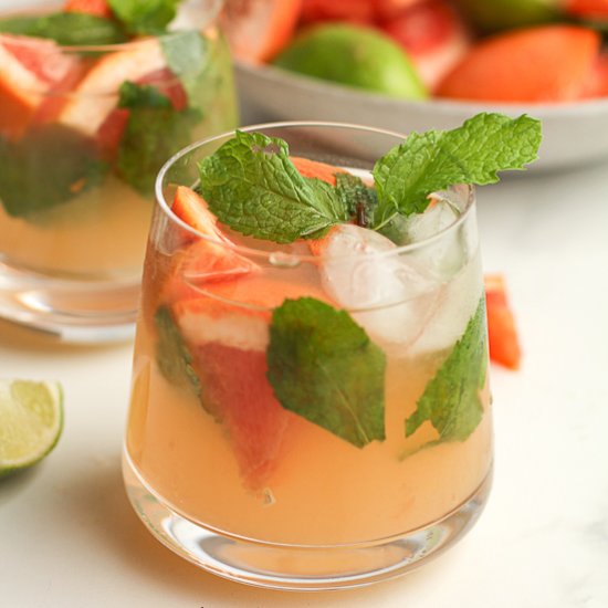 Grapefruit Mojitos