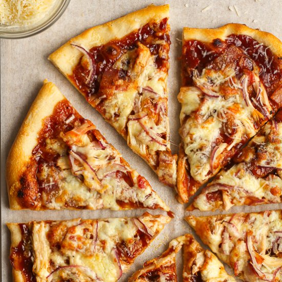 BBQ Chicken Bacon Pizza