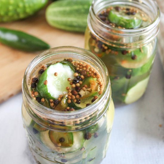 Sweet and Spicy Pickles